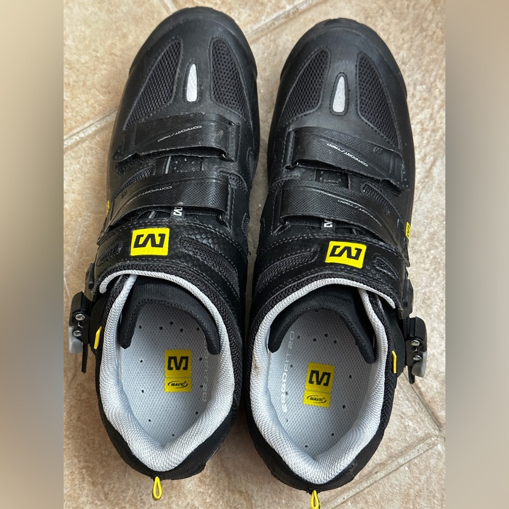 Mavic Ergo Fit 2D Max Energy Carbon Composite Cycling Biking Shoes Mens Size 10